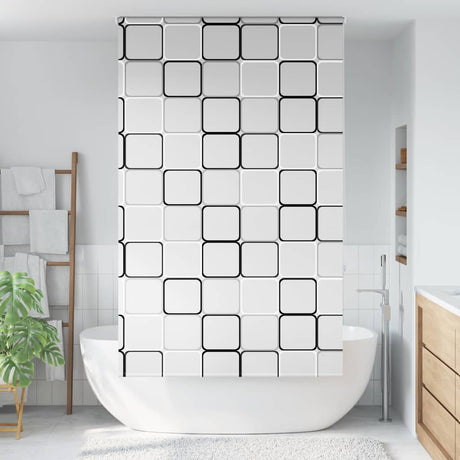 Vidaxx bruserullegardin 130x240 cm, stofbredde 126 cm