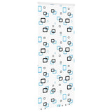 Vidaxl doucherolgordijn met cassette 90x240 cm stofbreedte 86 cm