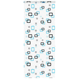 Vidaxl doucherolgordijn met cassette 110x240 cm stofbreedte 106 cm