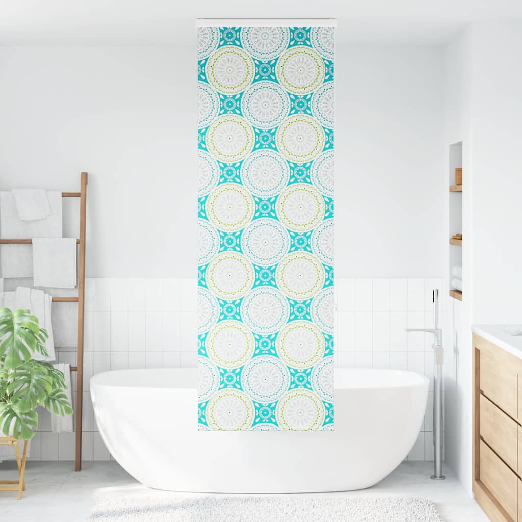 Vidaxl doucherolgordijn met cassette 80x240 cm stofbreedte 76 cm
