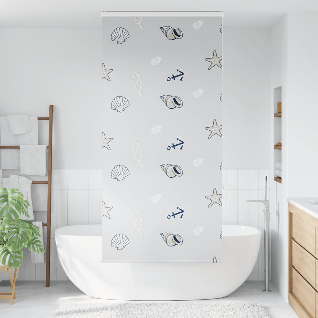 Vidaxl doucherolgordijn met cassette 90x240 cm stofbreedte 86 cm