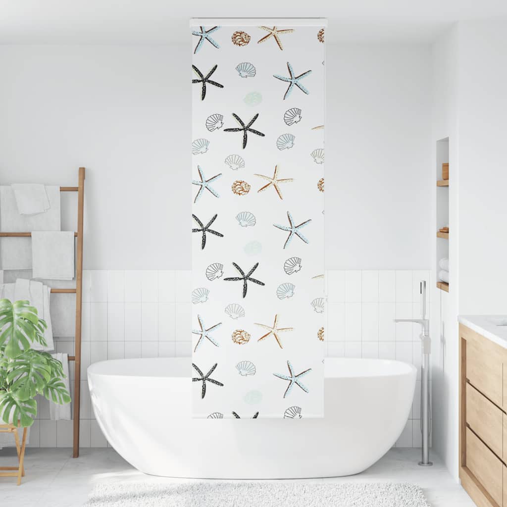 Vidaxl doucherolgordijn met cassette 70x240 cm stofbreedte 66 cm