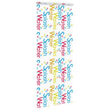 Vidaxl doucherolgordijn met cassette 100x240 cm stofbreedte 96 cm