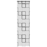 Vidaxl doucherolgordijn met cassette 70x240 cm stofbreedte 66 cm
