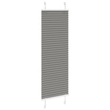 Vidaxx plisseret rullegardin 40x100 cm stofbredde 39,4 cm antracit