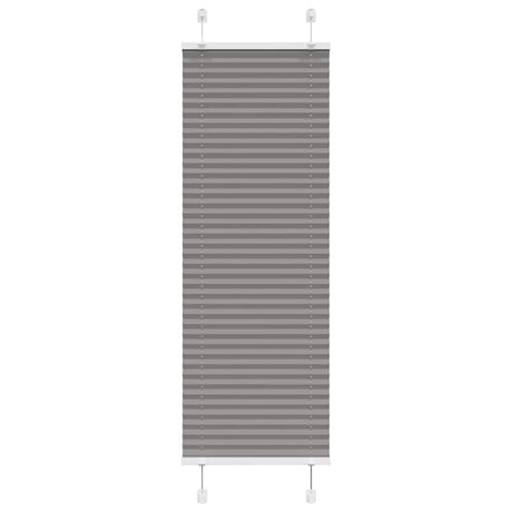 Vidaxx plisseret rullegardin 45x100 cm stofbredde 44,4 cm antracit