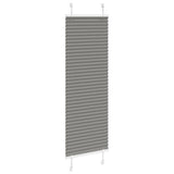 Vidaxx plisseret rullegardin 45x100 cm stofbredde 44,4 cm antracit