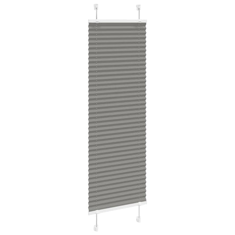 Vidaxx plisseret rullegardin 45x100 cm stofbredde 44,4 cm antracit