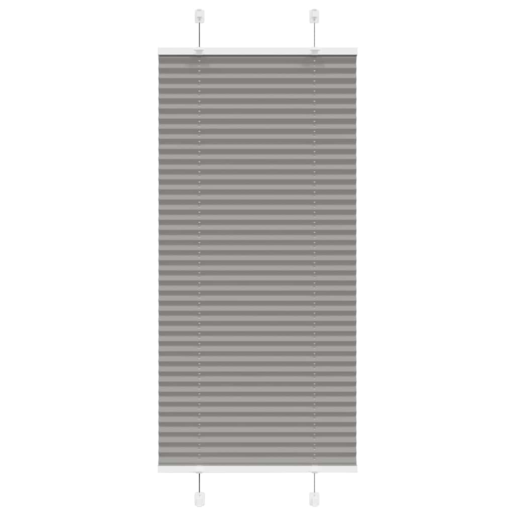 Vidaxx plisseret rullegardin 55x100 cm stofbredde 54,4 cm antracit