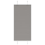Vidaxx plisseret rullegardin 55x100 cm stofbredde 54,4 cm antracit