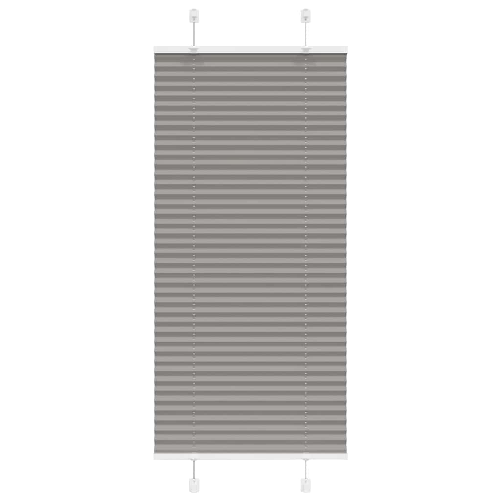 Vidaxx plisseret rullegardin 60x100 cm stofbredde 59,4 cm antracit