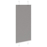 Vidaxx plisseret rullegardin 60x100 cm stofbredde 59,4 cm antracit
