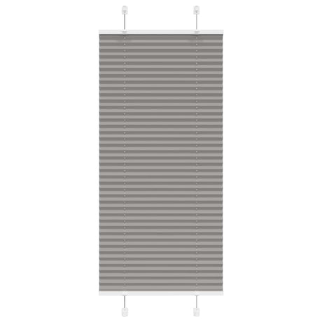 Vidaxx plisseret rullegardin 65x100 cm stofbredde 64,4 cm antracit