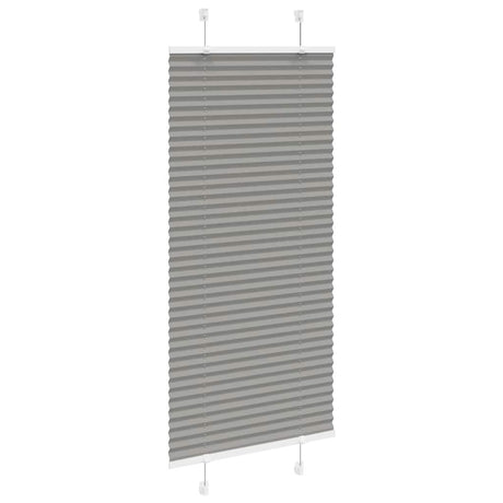 Vidaxx plisseret rullegardin 65x100 cm stofbredde 64,4 cm antracit