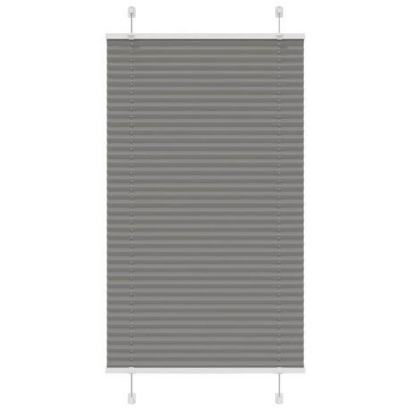 Vidaxx plisseret rullegardin 70x100 cm stofbredde 69,4 cm antracit