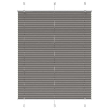 Vidaxx plisseret rullegardin 105x100 cm stofbredde 104,4 cm antracit