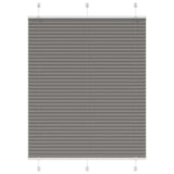 Vidaxx plisseret rullegardin 110x100 cm stofbredde 109,4 cm antracit