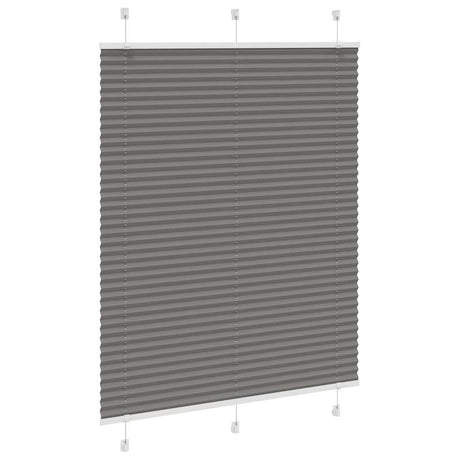 Vidaxx plisseret rullegardin 110x100 cm stofbredde 109,4 cm antracit
