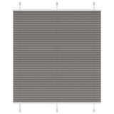 Vidaxx plisseret rullegardin 115x100 cm stofbredde 114,4 cm antracit