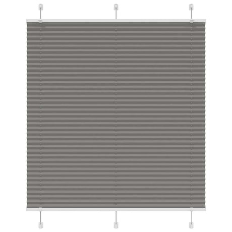 Vidaxx plisseret rullegardin 115x100 cm stofbredde 114,4 cm antracit