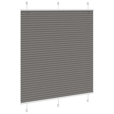 Vidaxx plisseret rullegardin 115x100 cm stofbredde 114,4 cm antracit