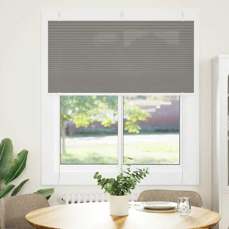 Vidaxx plisseret rullegardin 115x100 cm stofbredde 114,4 cm antracit