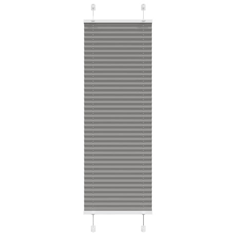 Vidaxx plisseret rullegardin 50x150 cm stofbredde 49,4 cm antracit