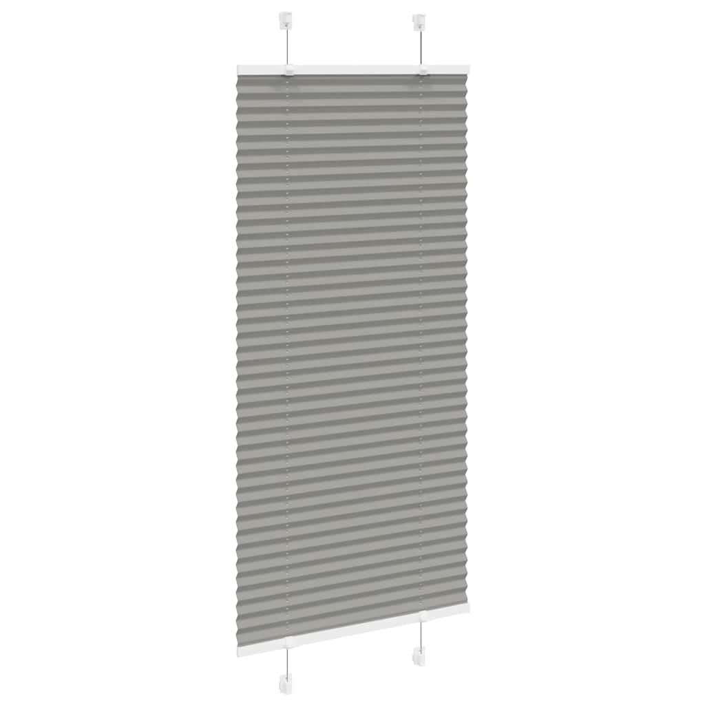 Vidaxx plisseret rullegardin 55x150 cm stofbredde 54,4 cm antracit