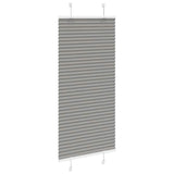 Vidaxx plisseret rullegardin 55x150 cm stofbredde 54,4 cm antracit