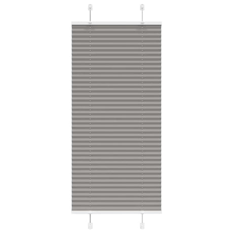 Vidaxx plisseret rullegardin 65x150 cm stofbredde 64,4 cm antracit
