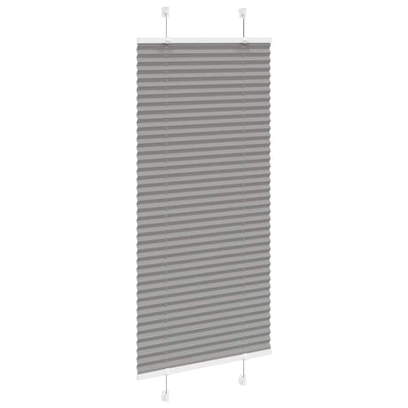 Vidaxx plisseret rullegardin 65x150 cm stofbredde 64,4 cm antracit