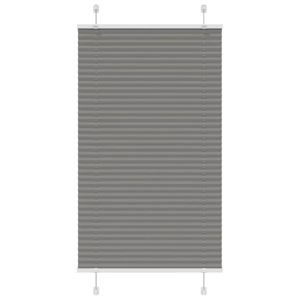 Vidaxx plisseret rullegardin 70x150 cm stofbredde 69,4 cm antracit