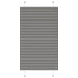 Vidaxx plisseret rullegardin 70x150 cm stofbredde 69,4 cm antracit