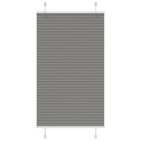 Vidaxx plisseret rullegardin 75x150 cm stofbredde 74,4 cm antracit