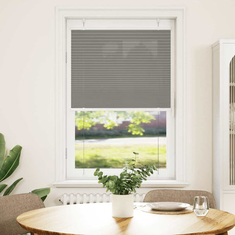 Vidaxx plisseret rullegardin 75x150 cm stofbredde 74,4 cm antracit