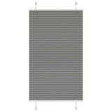 Vidaxx plisseret rullegardin 80x150 cm stofbredde 79,4 cm antracit