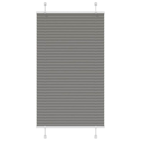 Vidaxx plisseret rullegardin 80x150 cm stofbredde 79,4 cm antracit