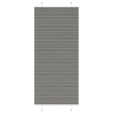 Vidaxl plissé rolgordijn 90x200 cm stofbreedte 89,4 cm antraciet