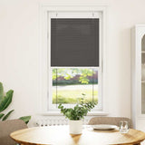 Vidaxl plissé rolgordijn 60x100 cm stofbreedte 59,4 cm polyester zwart
