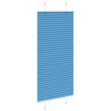 Vidaxl plissé rolgordijn 65x150 cm stofbreedte 64,4 cm polyester blauw