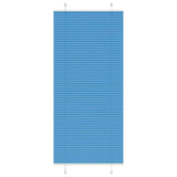 Vidaxl plissé rolgordijn 100x200cm stofbreedte 99,4 cm polyester blauw