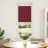 Vidaxl plissé rolgordijn 50x150 cm stofbreedte 49,4 cm bordeauxrood