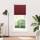 Vidaxl plissé rolgordijn 85x200 cm stofbreedte 84,4 cm bordeauxrood