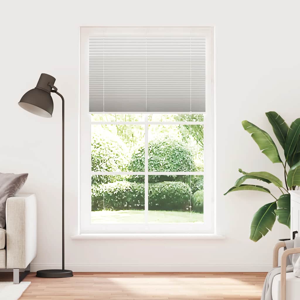 Vidaxl plissé rolgordijn 115x200 cm stofbreedte 114,4 cm polyester