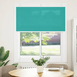 Vidaxl plissé rolgordijn 115x100cm stofbreedte 114,4cm petrol groen