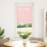 Vidaxl plissé rolgordijn 60x100 cm stofbreedte 59,4 cm polyester roze