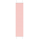 Vidaxl plissé rolgordijn 50x200 cm stofbreedte 49,4 cm polyester roze
