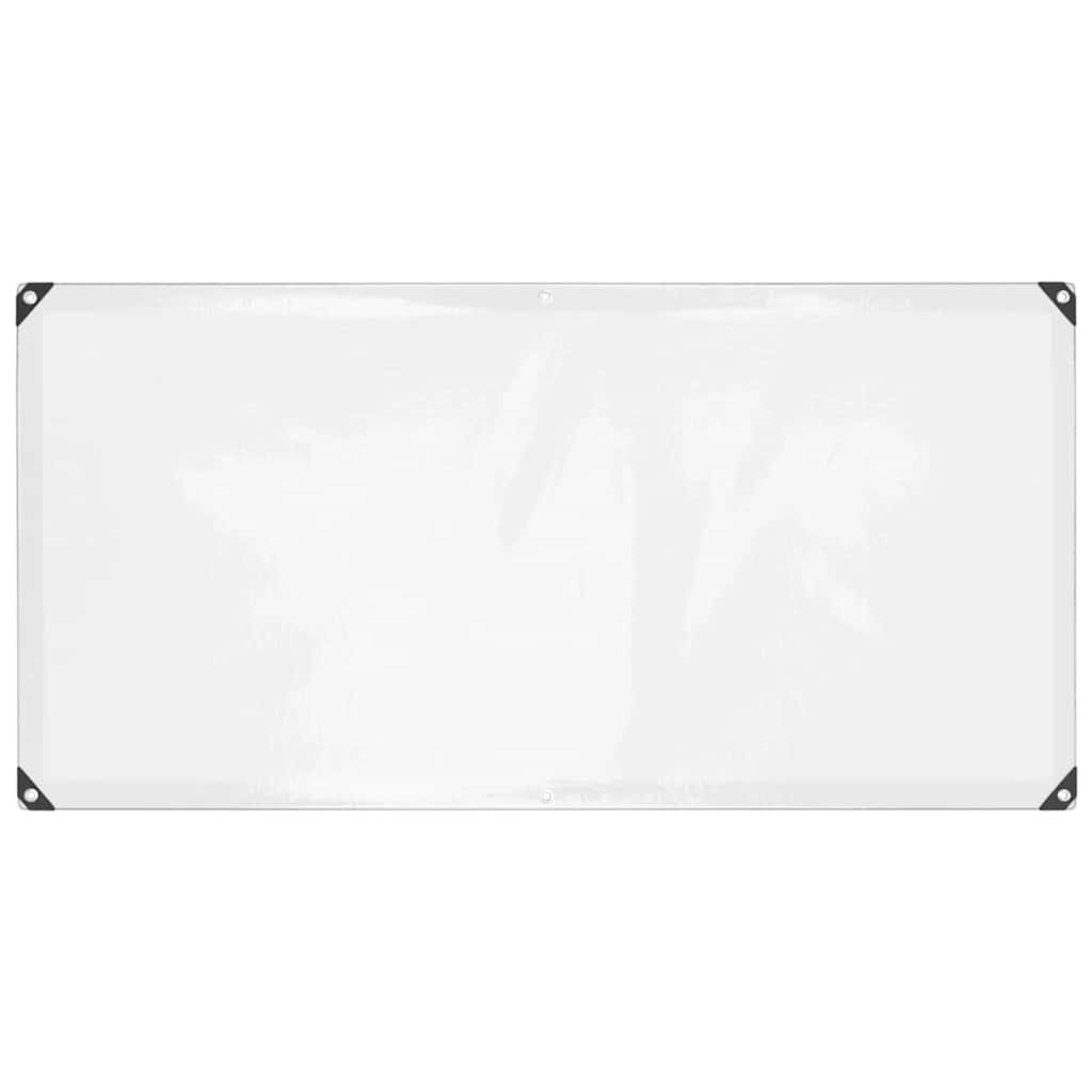 Vidaxx transparent presenning med gennemføringer 1x2 m polyethylen