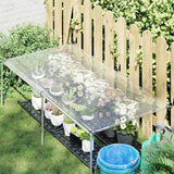 Vidaxx transparent presenning med gennemføringer 1x2 m polyethylen