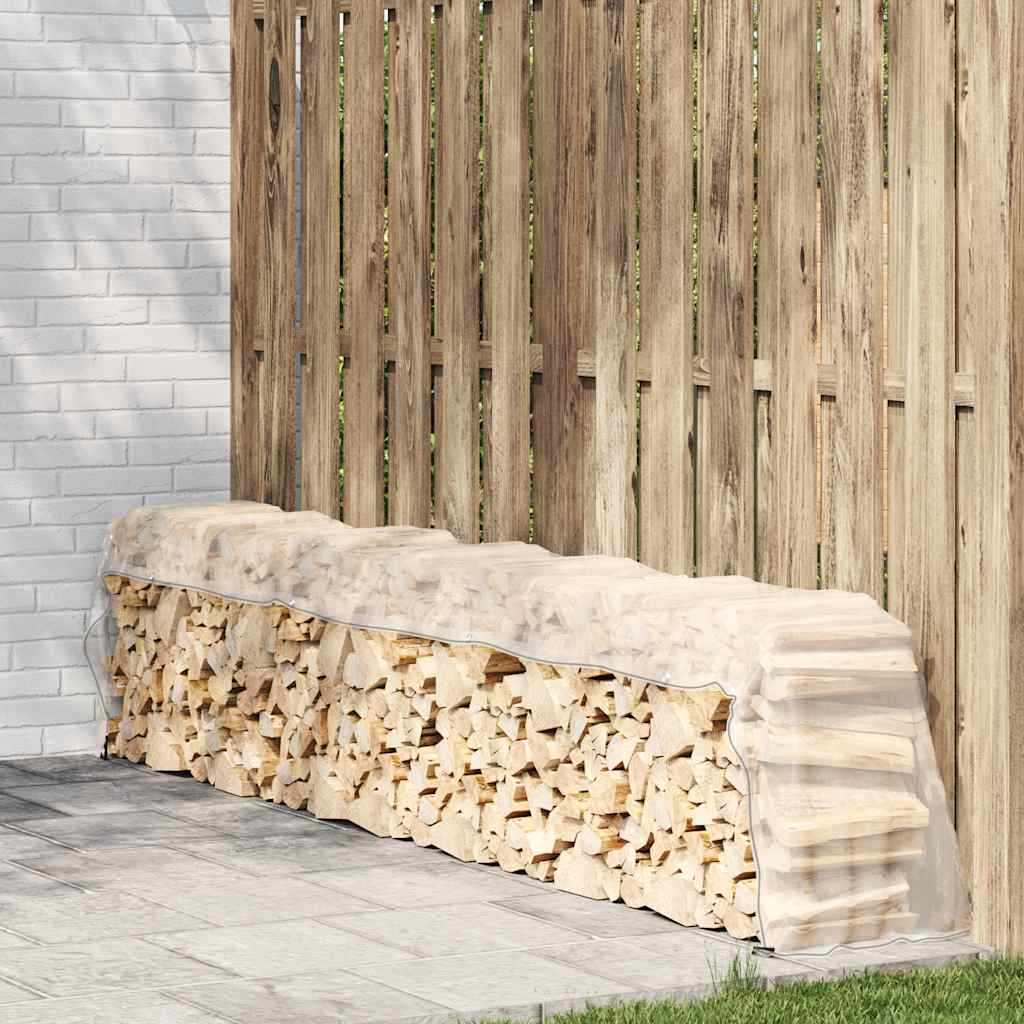 Vidaxx transparent presenning med gennemføringer 1x6 m polyethylen